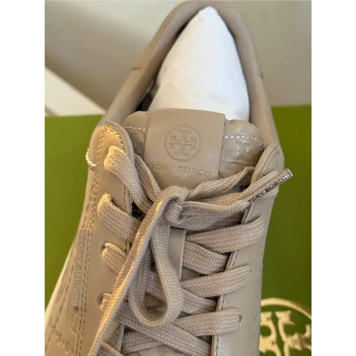 Tory Burch shoes - Tory Burch Debossed - Debossed - 161489 - Beige (UPC: 197865187011) 1