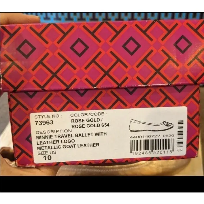 Tory Burch shoes - Tory Burch Minnie - Minnie - rose gold 9