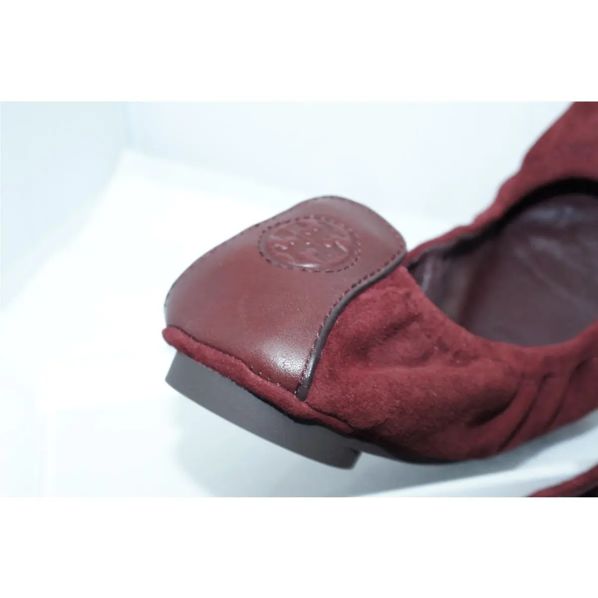 Tory Burch shoes - Tory Burch Eddie - Eddie - Red, Main: Bordeaux (UPC: 885427856139) 10