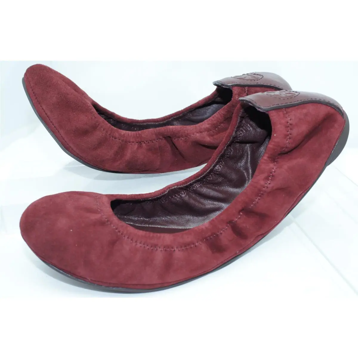 Tory Burch shoes - Tory Burch Eddie - Eddie - Red, Main: Bordeaux (UPC: 885427856139) 1