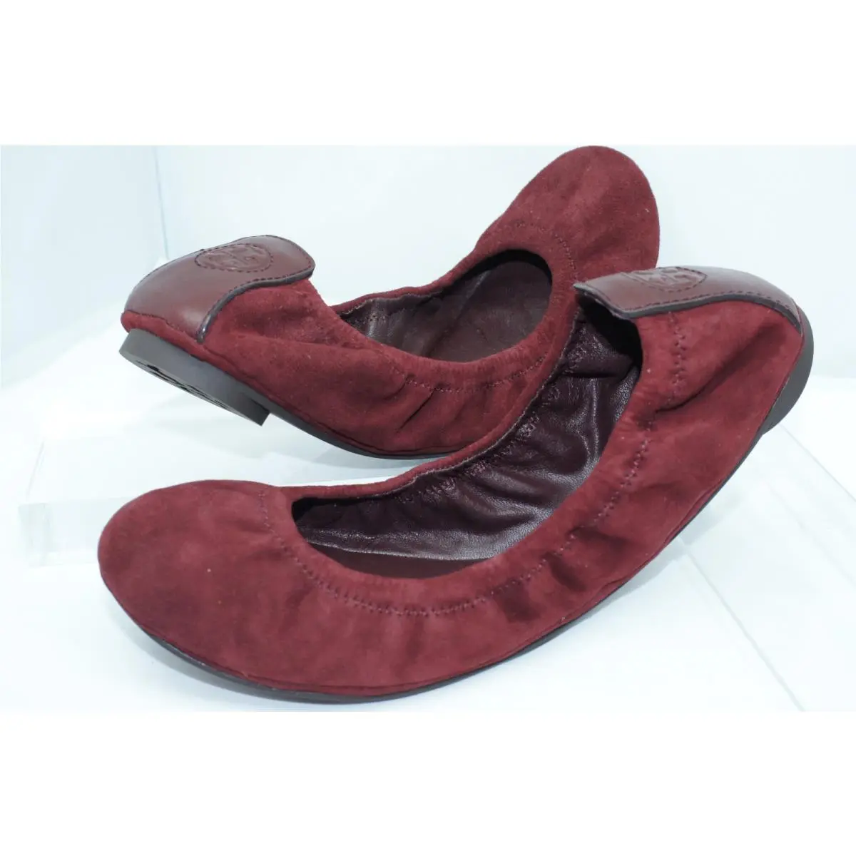 Tory Burch shoes - Tory Burch Eddie - Eddie - Red, Main: Bordeaux (UPC: 885427856139) 7