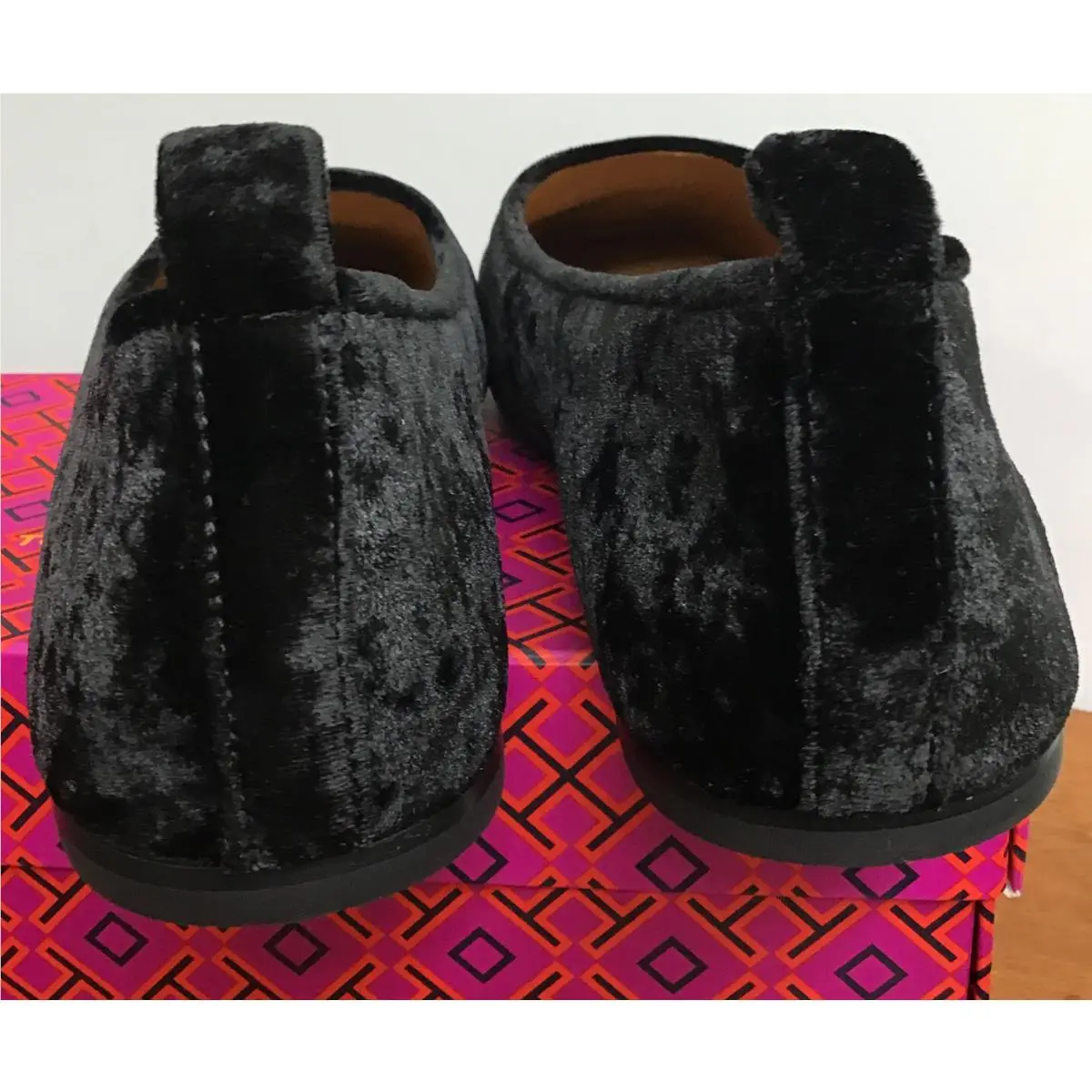 Tory Burch shoes - Eleanor Crystal Ballet Velvet - Eleanor Crystal Ballet Velvet - Black (UPC: 0196133026083) 4