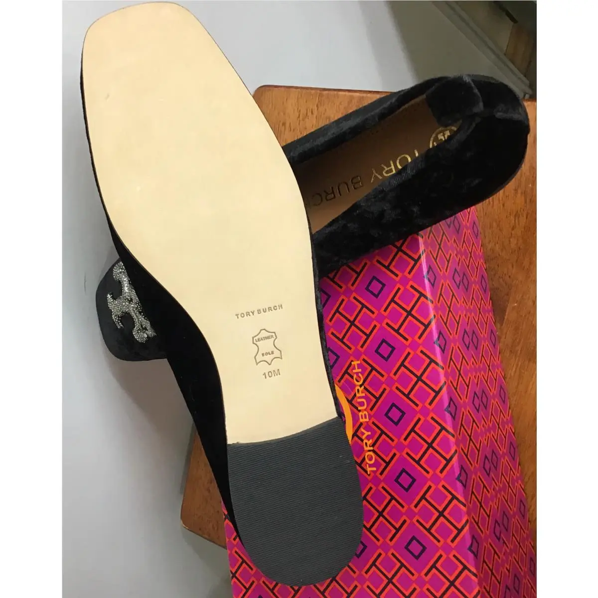 Tory Burch shoes - Eleanor Crystal Ballet Velvet - Eleanor Crystal Ballet Velvet - Black (UPC: 0196133026083) 5