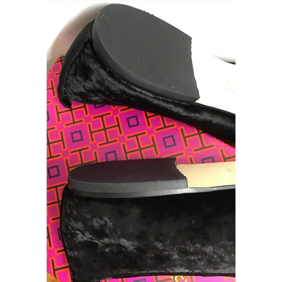 Tory Burch shoes - Eleanor Crystal Ballet Velvet - Eleanor Crystal Ballet Velvet - Black (UPC: 0196133026083) 7
