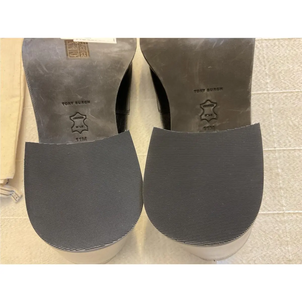 Tory Burch shoes - Double T Logo Loafer Pump - Black 11