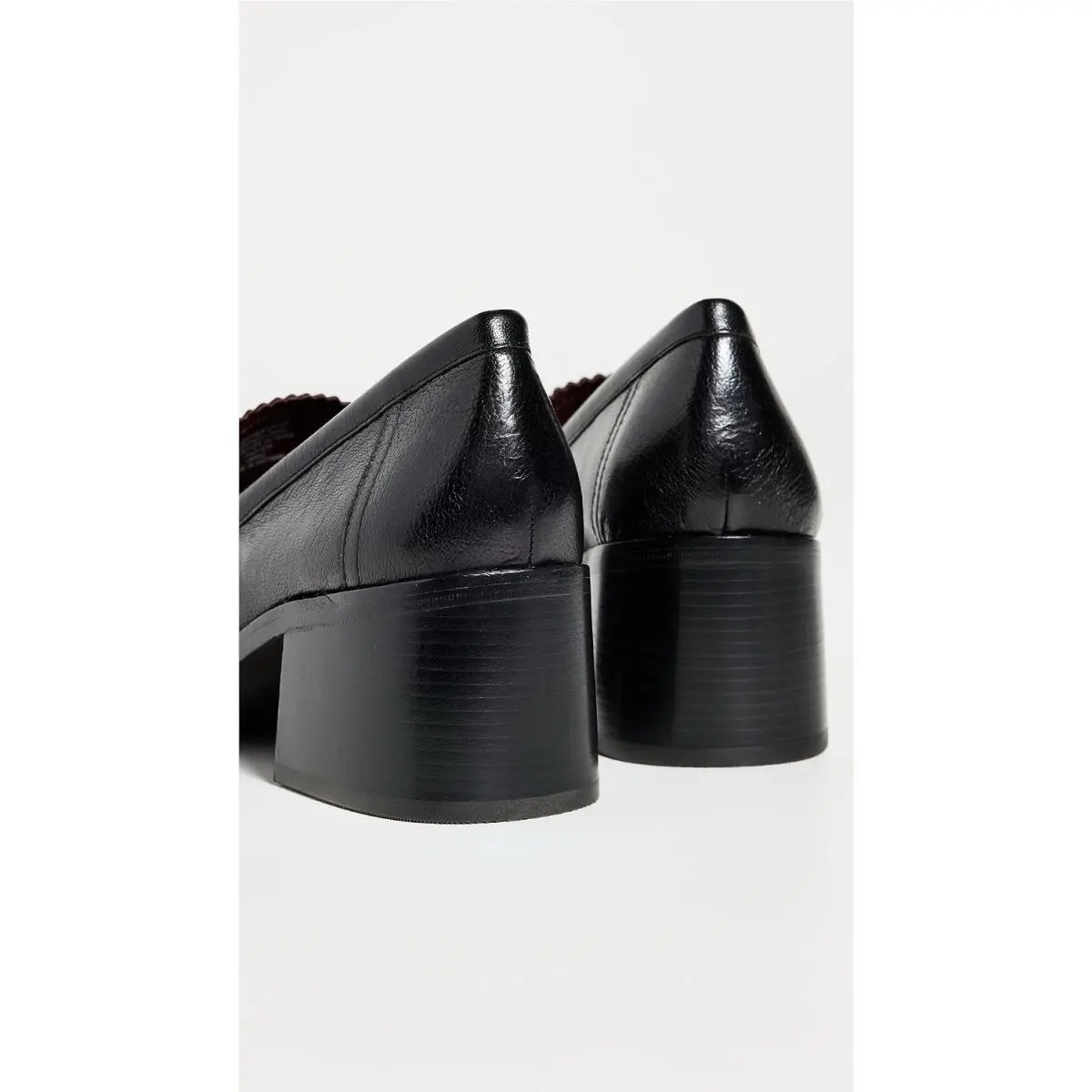 Tory Burch shoes - Double T Logo Loafer Pump - Black 2