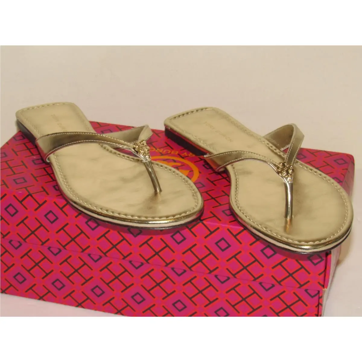 Tory Burch shoes - Tory Burch Flip Flop - Flip Flop - Gold 1