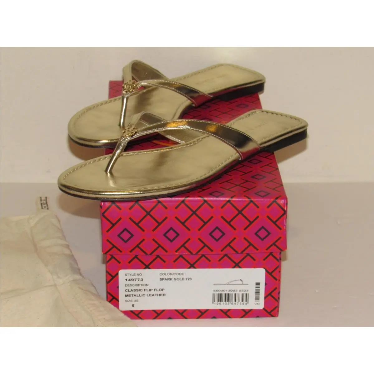 Tory Burch shoes - Tory Burch Flip Flop - Flip Flop - Gold 0