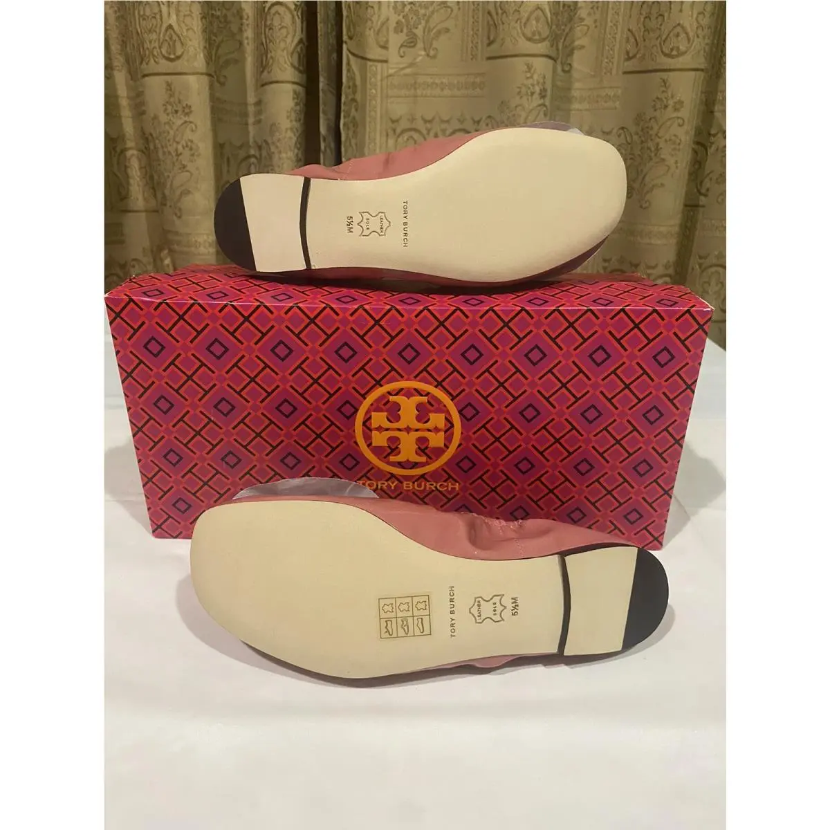 Tory Burch shoes - Flowers - Flowers - Light Berry Color 3