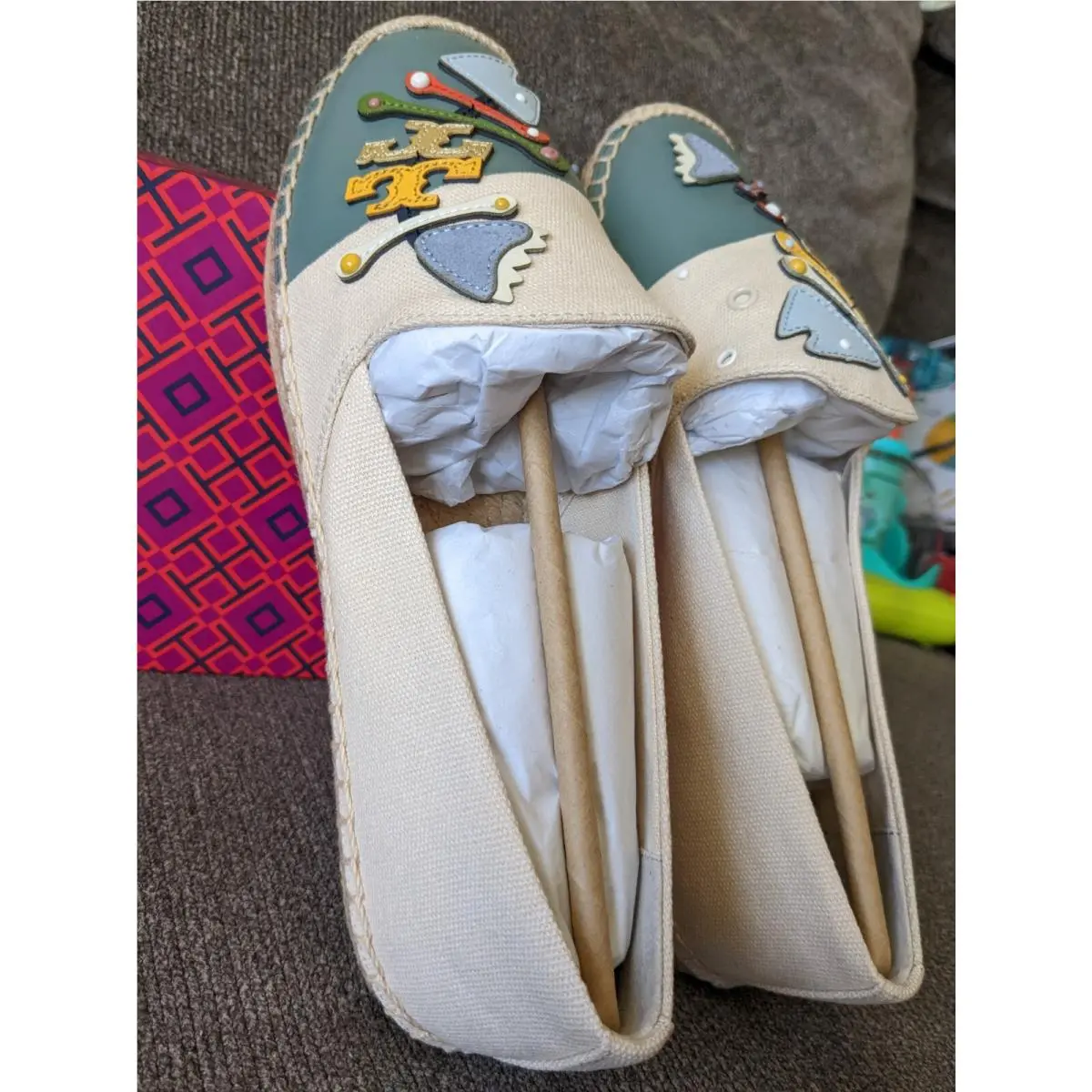 Tory Burch shoes - cream/ artic (UPC: 192485783698) 3