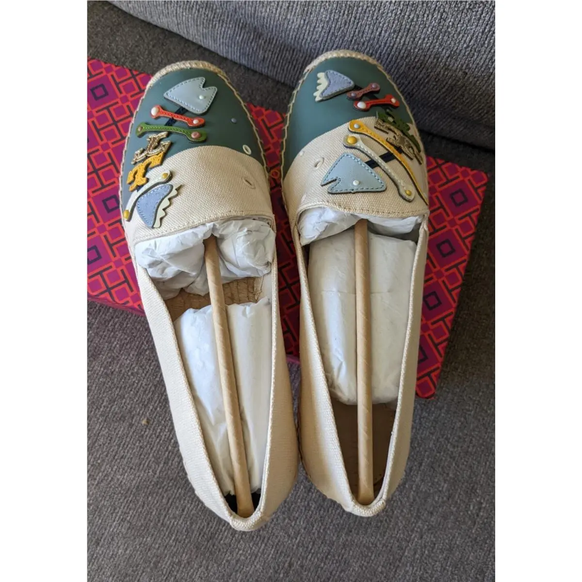 Tory Burch shoes - cream/ artic (UPC: 192485783698) 5