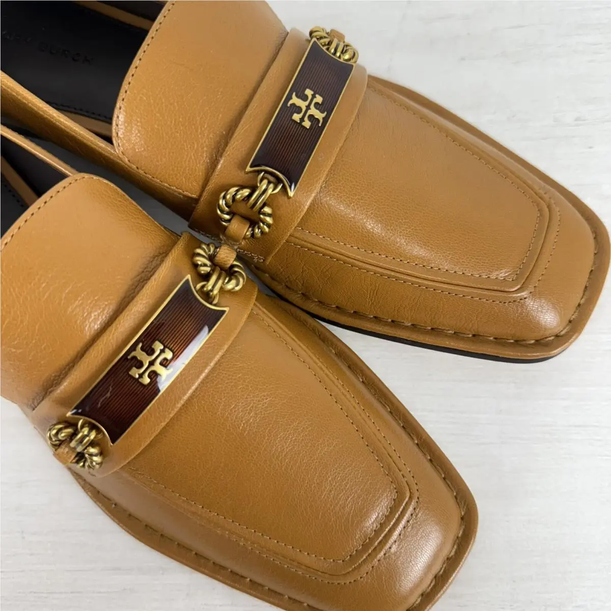 Tory Burch shoes - Tory Burch Perrine Loafers - Perrine Loafers - Brown 8