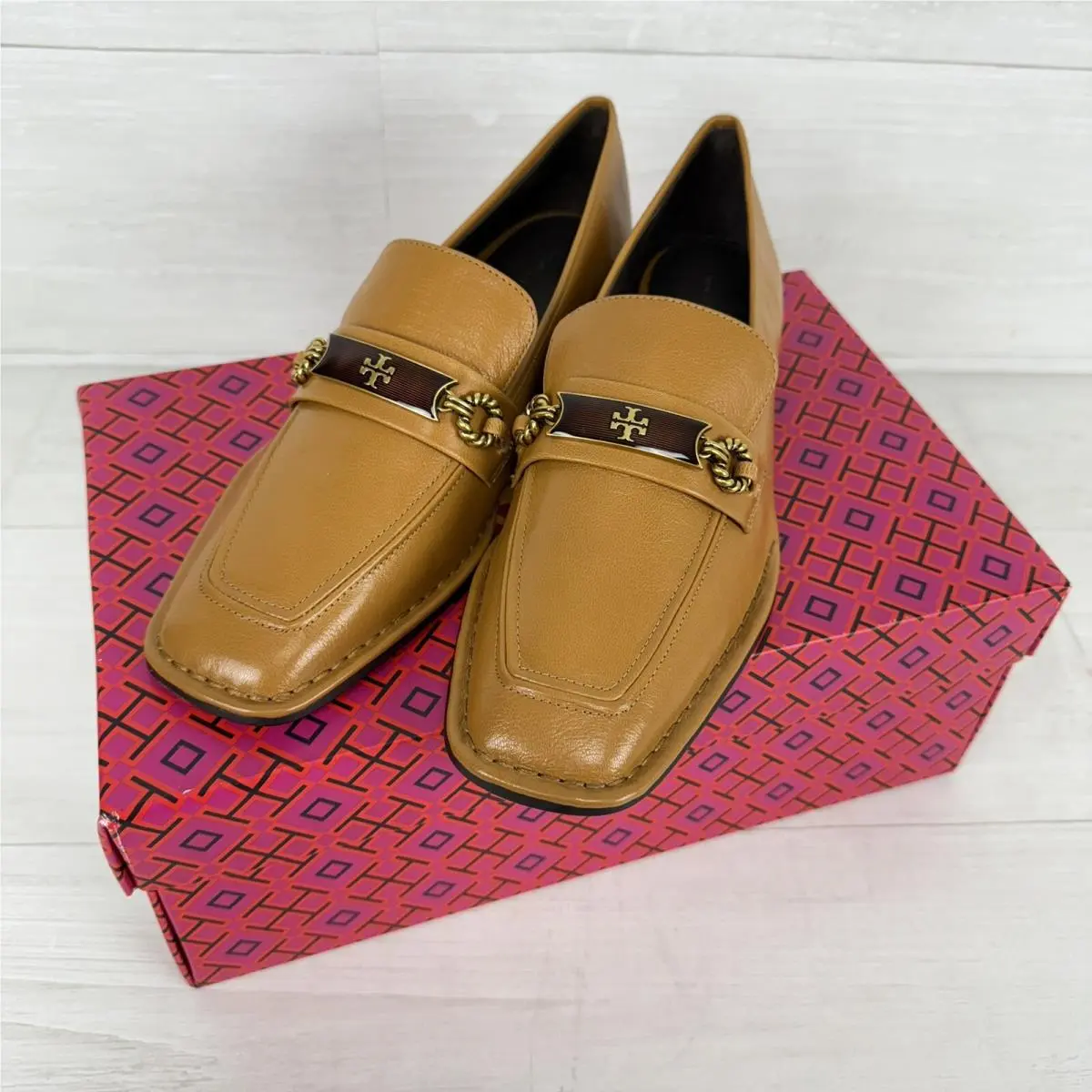 Tory Burch shoes - Tory Burch Perrine Loafers - Perrine Loafers - Brown 11