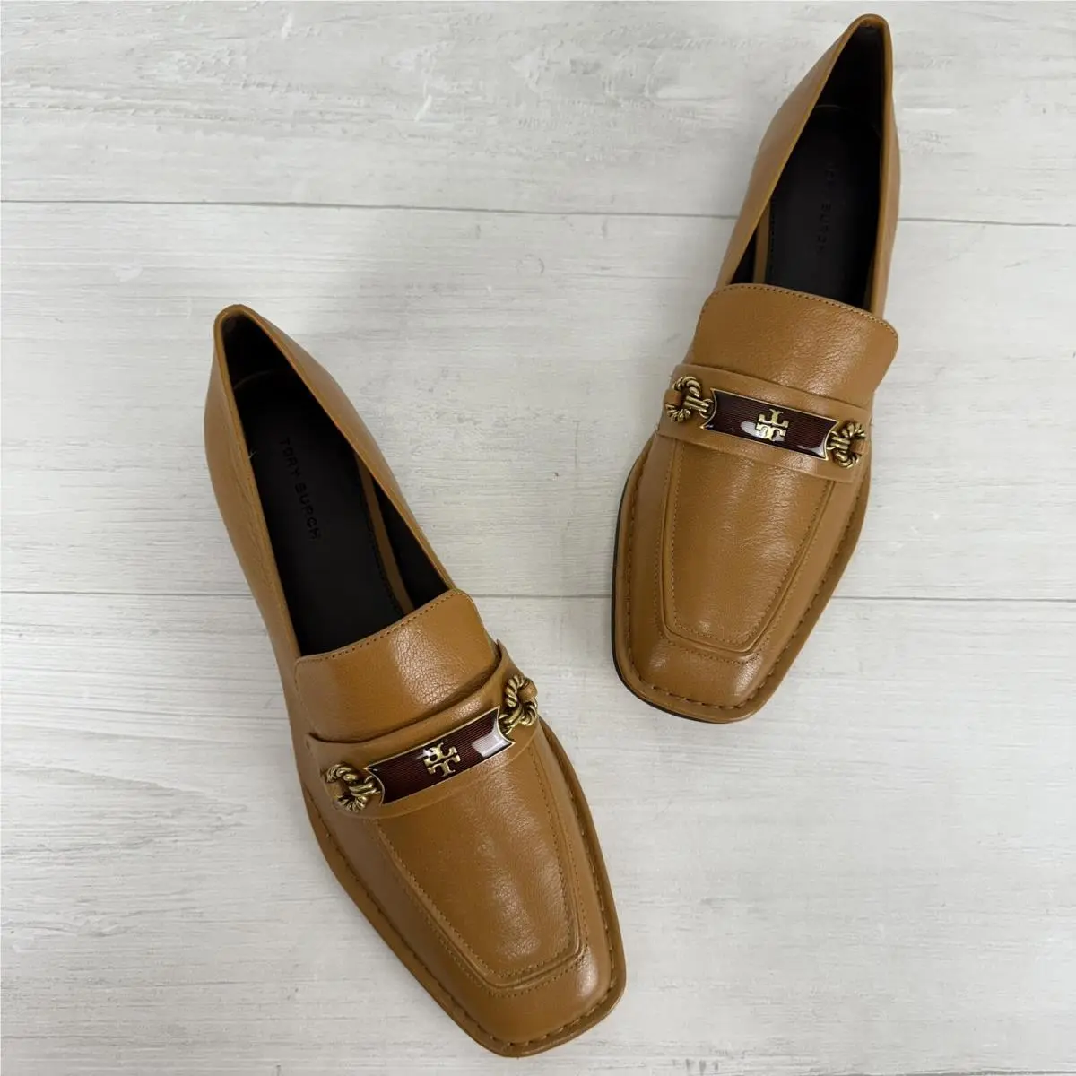 Tory Burch shoes - Tory Burch Perrine Loafers - Perrine Loafers - Brown 13