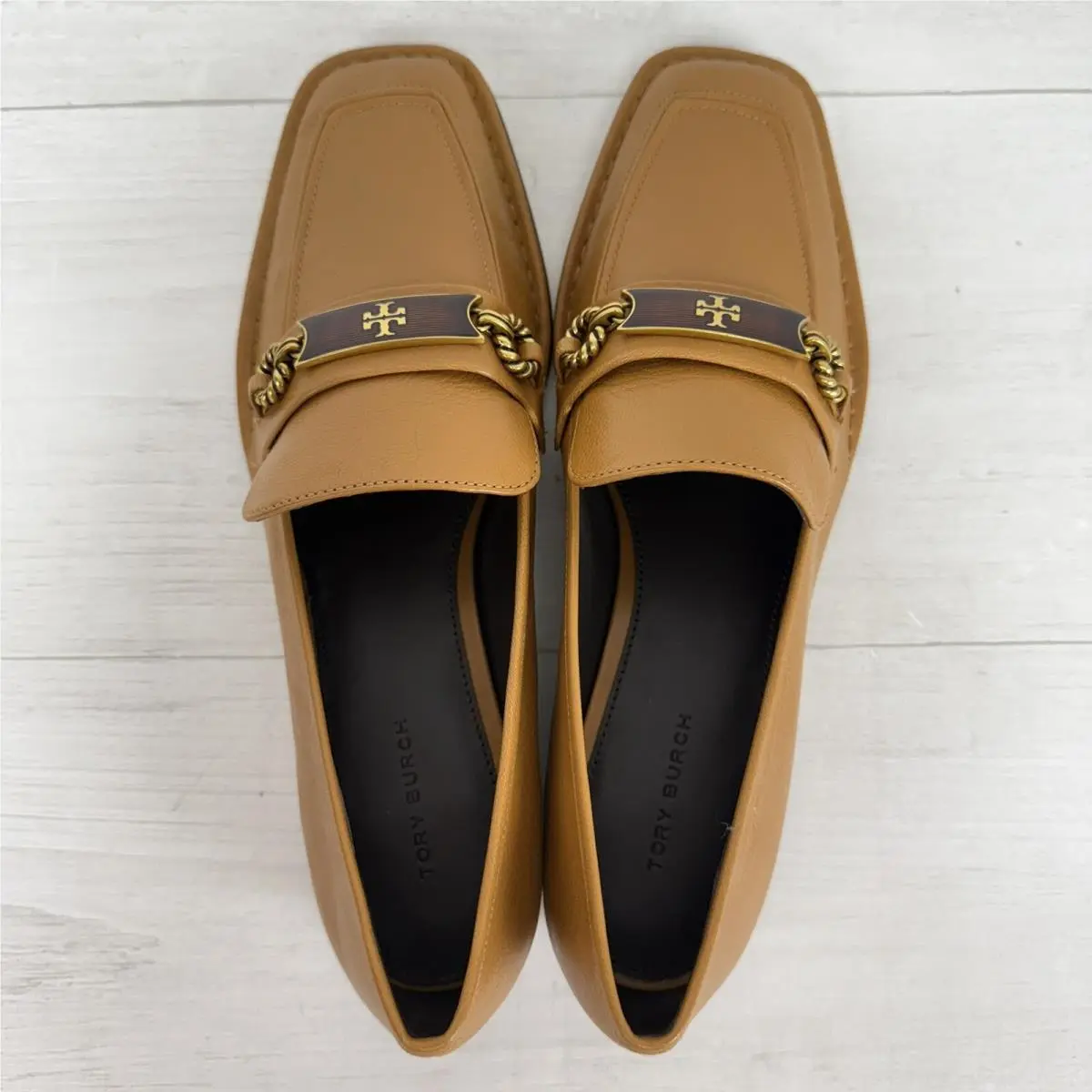 Tory Burch shoes - Tory Burch Perrine Loafers - Perrine Loafers - Brown 6
