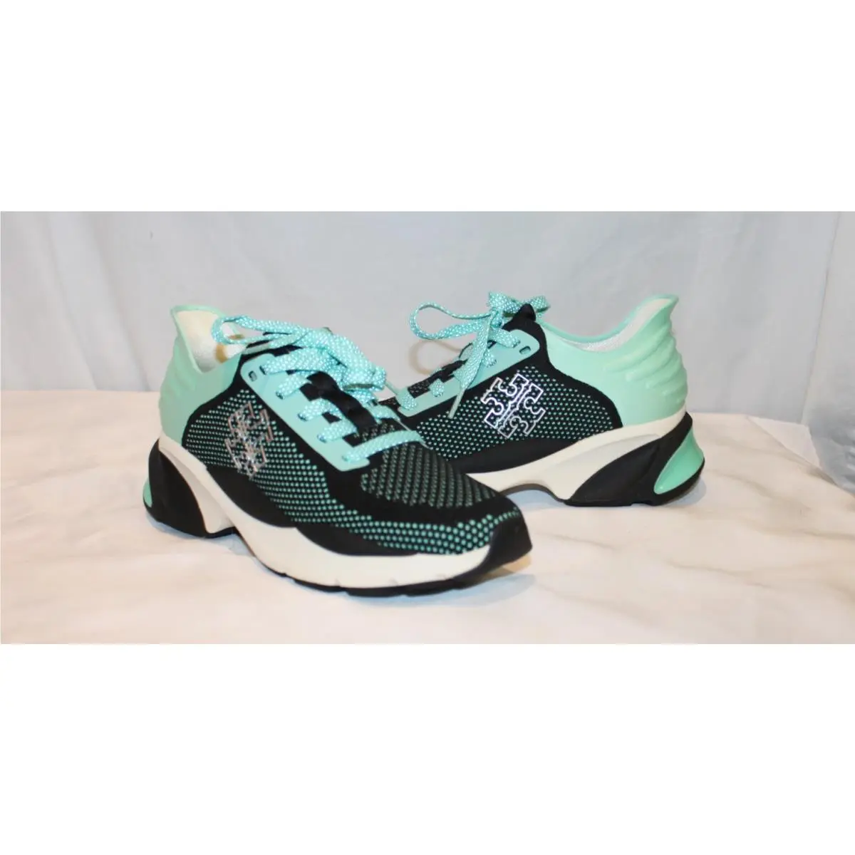 Tory Burch shoes - Good Luck Trainer - Good Luck Trainer - Mint / Black 2