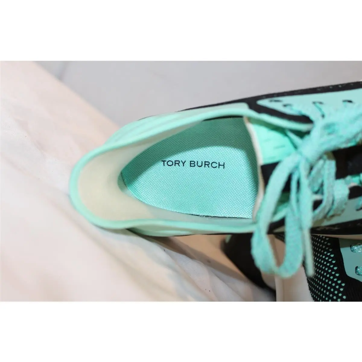Tory Burch shoes - Good Luck Trainer - Good Luck Trainer - Mint / Black 5