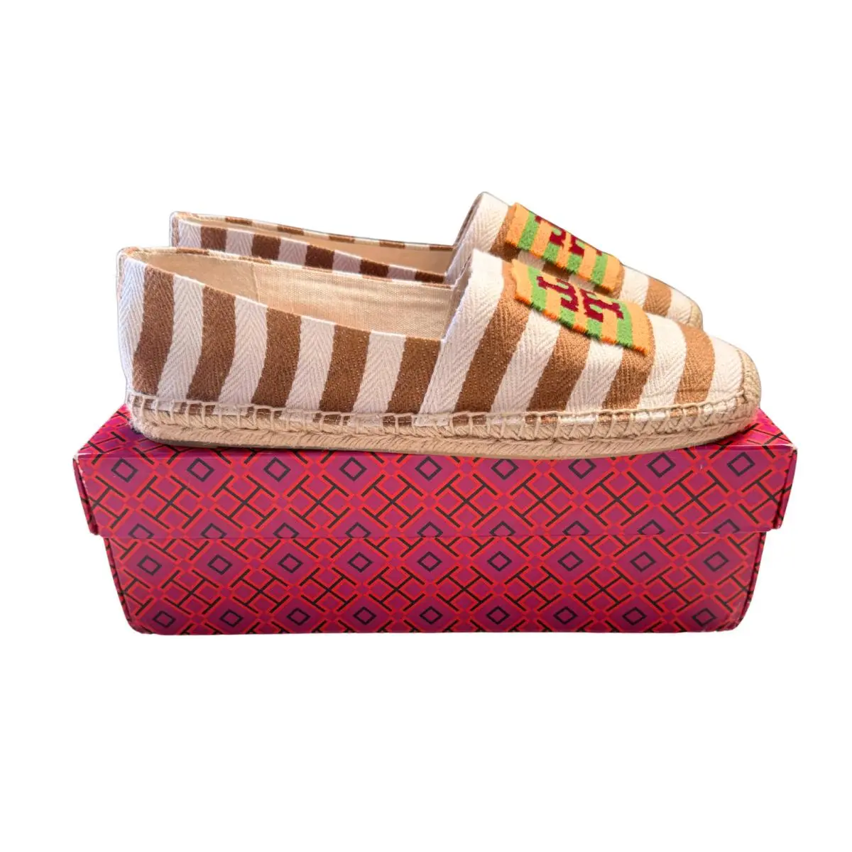 Tory Burch shoes - Tory Burch Double - Double - 158547-200 - Brown/Naturale (UPC: 196133954997) 0