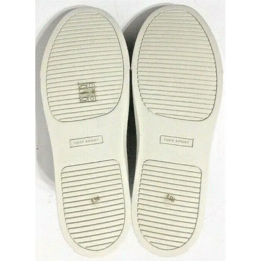Tory Burch shoes - Chevron - Chevron - White, Manufacturer: Snow White, Vineyard Green (UPC: 190041503605) 8