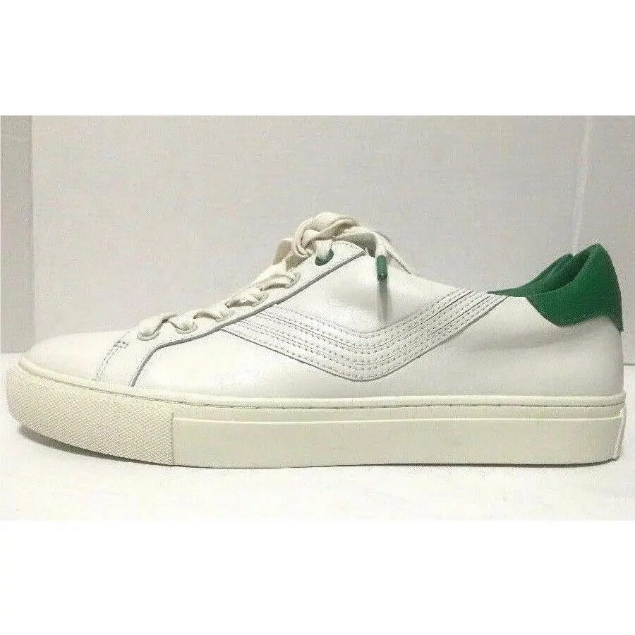 Tory Burch shoes - Chevron - Chevron - White, Manufacturer: Snow White, Vineyard Green (UPC: 190041503605) 2
