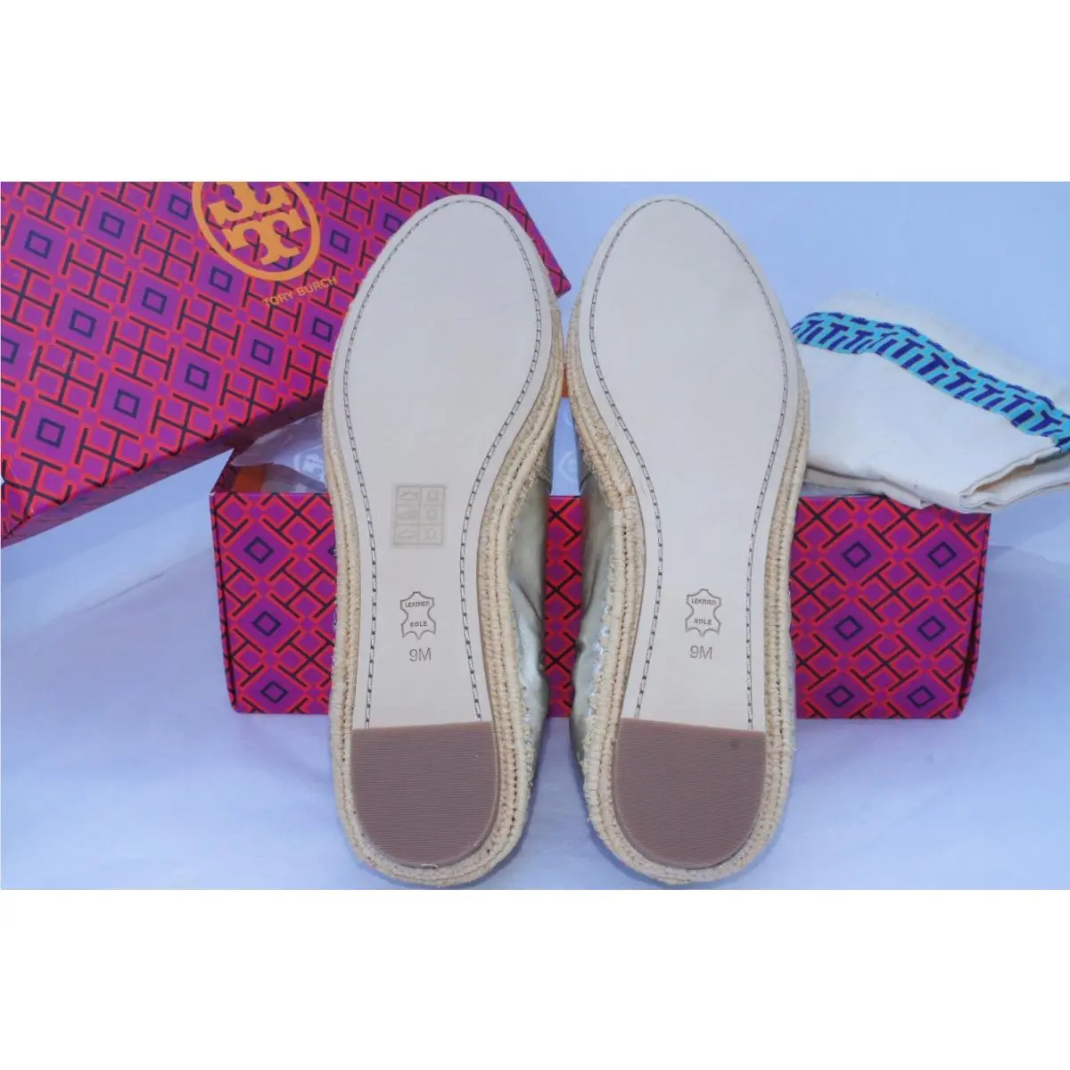 Tory Burch shoes - flat - flat - Gold, Main: Spark gold (UPC: 190041446759) 3