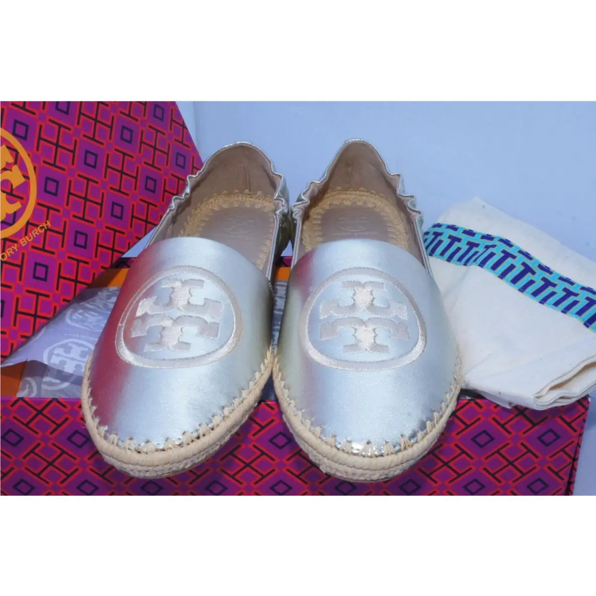 Tory Burch shoes - flat - flat - Gold, Main: Spark gold (UPC: 190041446759) 2