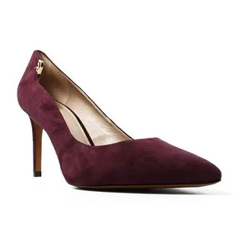 Tory Burch Port 616 Elizabeth Pump Royal Suede Womens Size 11 - PORT 616