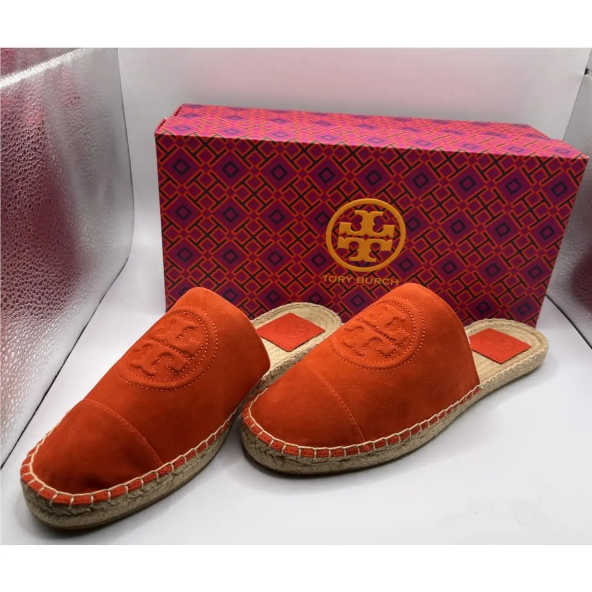 Tory Burch shoes - Tory Burch Benton - Benton - Orange (UPC: 192485729153) 1