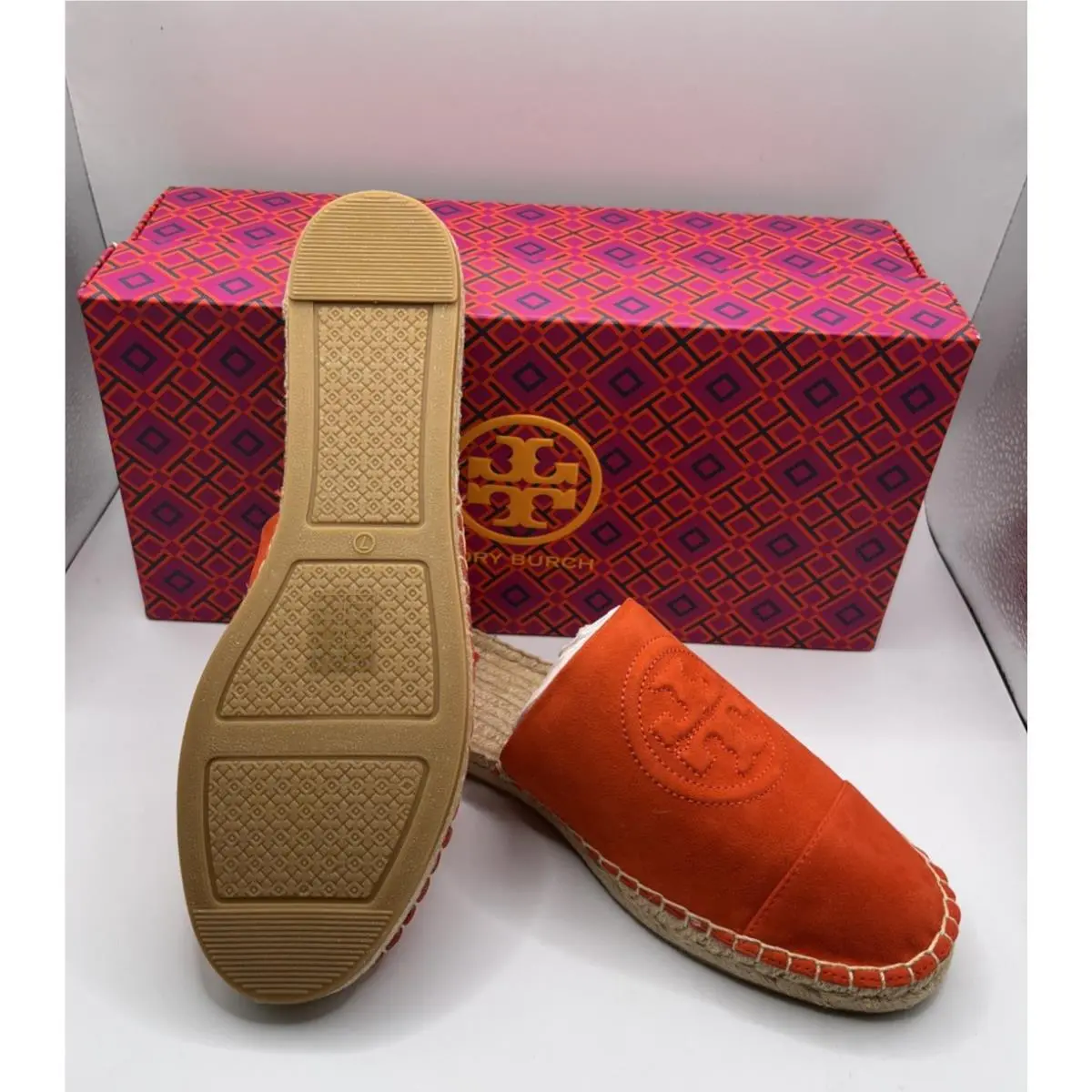 Tory Burch shoes - Tory Burch Benton - Benton - Orange (UPC: 192485729153) 2