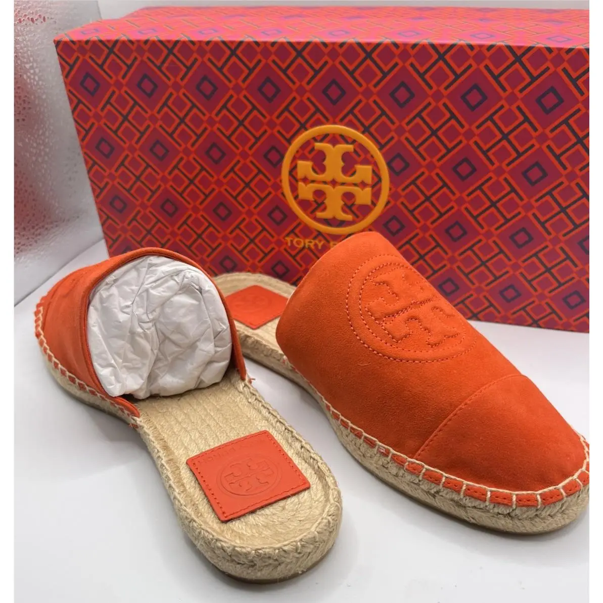 Tory Burch shoes - Tory Burch Benton - Benton - Orange (UPC: 192485729153) 3