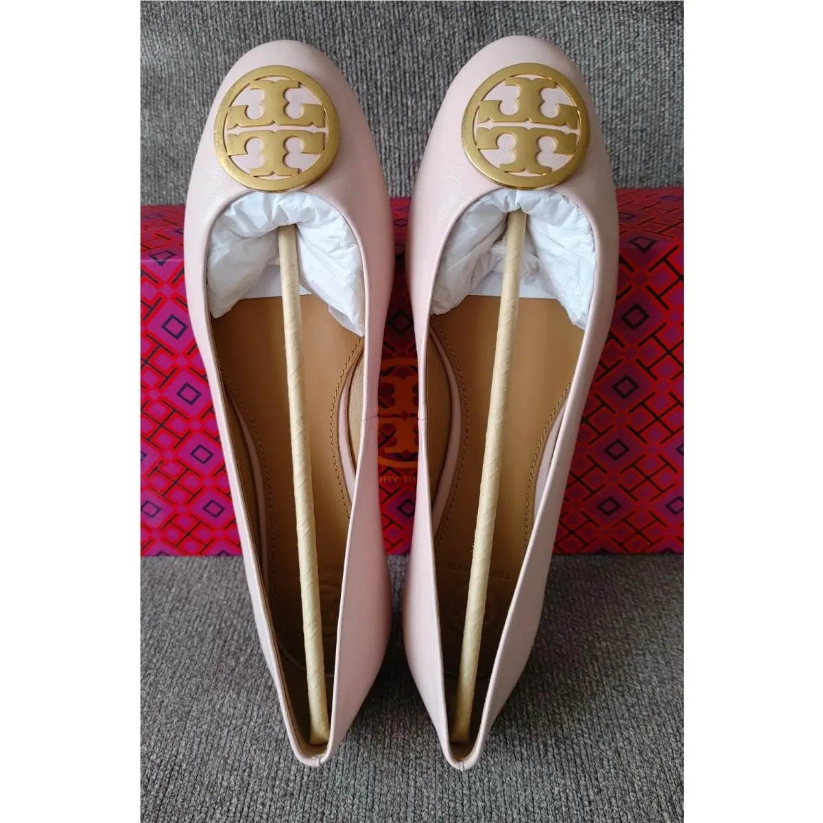Tory Burch shoes - Tory Burch Minnie - Minnie - sea shell pink (UPC: 190041895632) 1