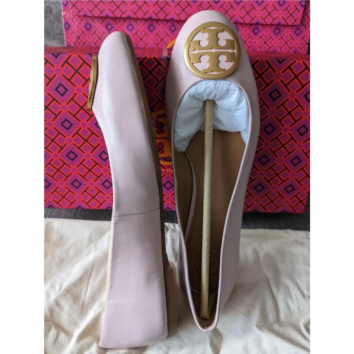 Tory Burch shoes - Tory Burch Minnie - Minnie - sea shell pink (UPC: 190041895632) 6