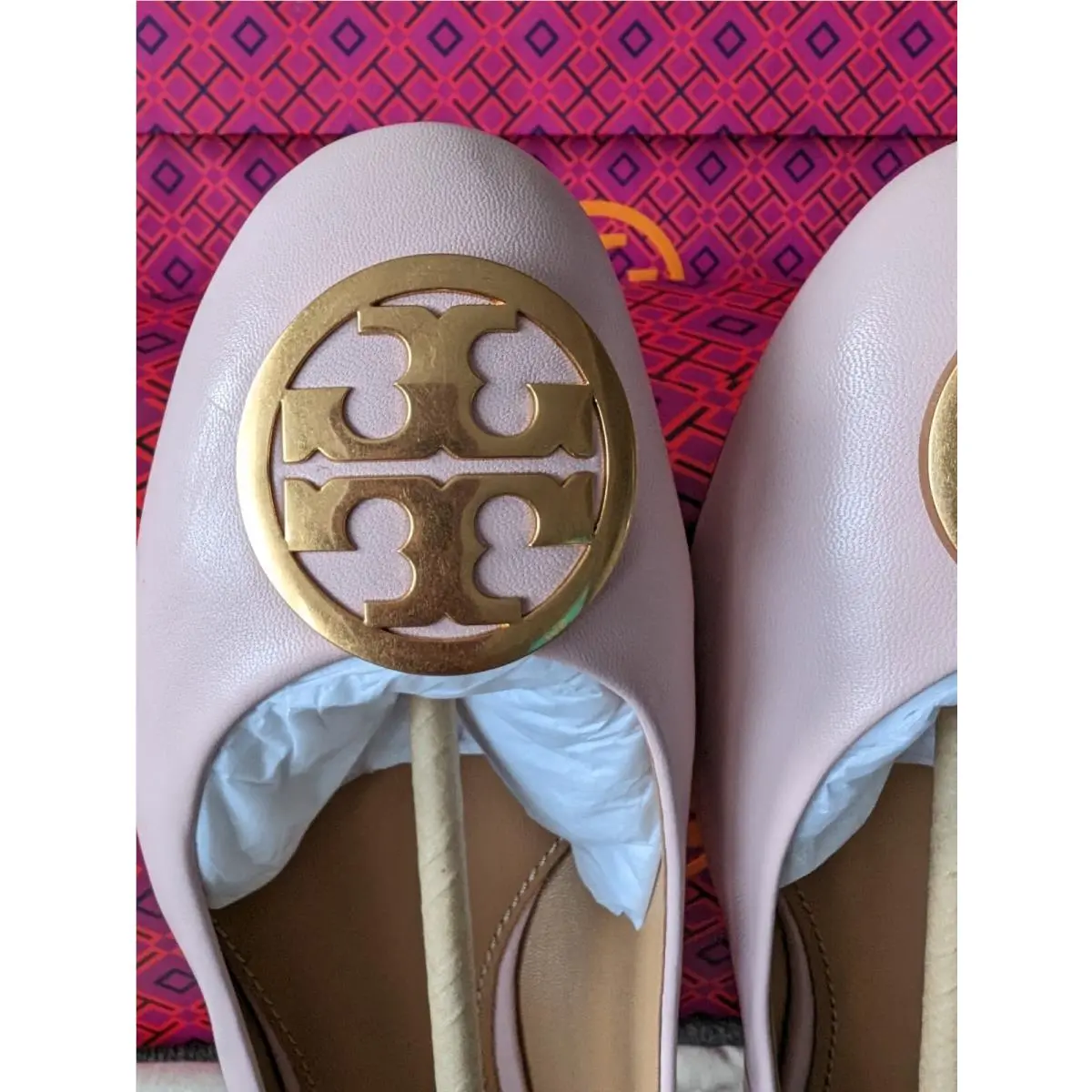 Tory Burch shoes - Tory Burch Minnie - Minnie - sea shell pink (UPC: 190041895632) 7