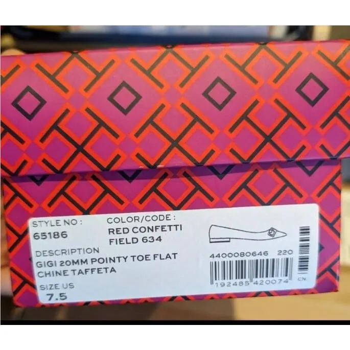Tory Burch shoes - Gigi - Gigi - red confetti field 5