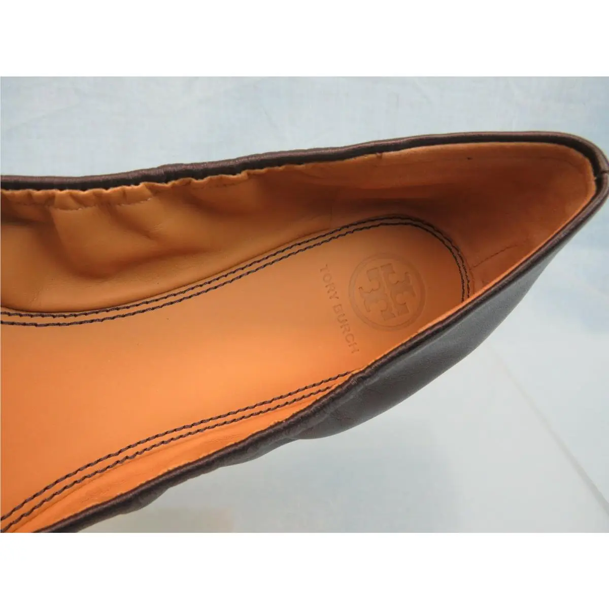 Tory Burch shoes - Minnie Cap-toe - Minnie - Perfect Navy/Perfect Black (UPC: 192485361513) 8