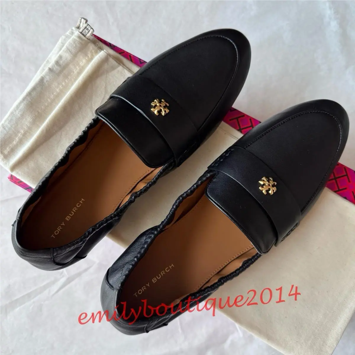 Tory Burch shoes - Tory Burch Logo - Logo - Black (UPC: 196133017760) 2