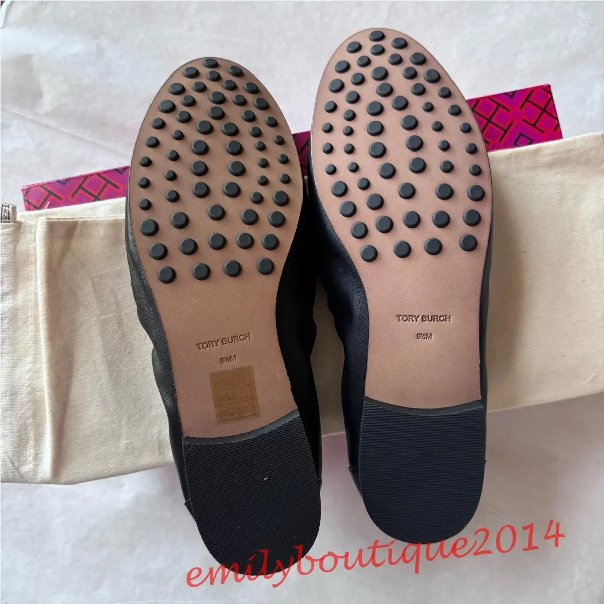Tory Burch shoes - Tory Burch Logo - Logo - Black (UPC: 196133017760) 7