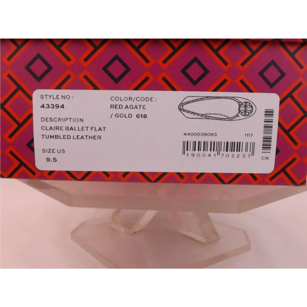 Tory Burch shoes - CLAIRE - CLAIRE - Red (UPC: 190041702237) 10
