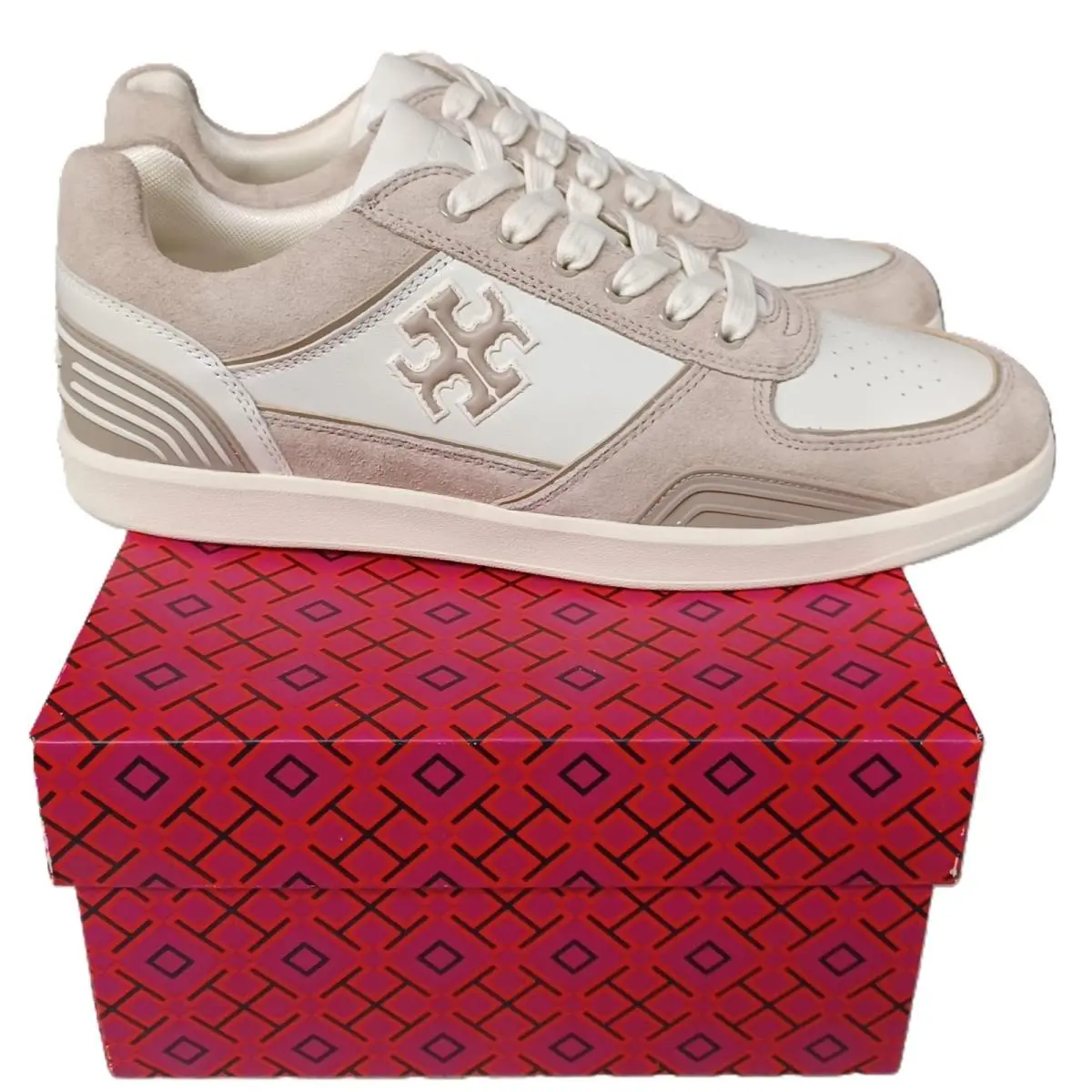 Tory Burch shoes - Tory Burch Clover Court - Clover Court - White (UPC: 196133873168) 0