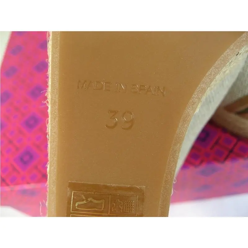 Tory Burch shoes - Majorca Platform Slingback Wedge Sandal - 51149671 - Plata/Royal Tan, Manufacturer: Plata/Royal Tan (UPC: 888736270252) 8