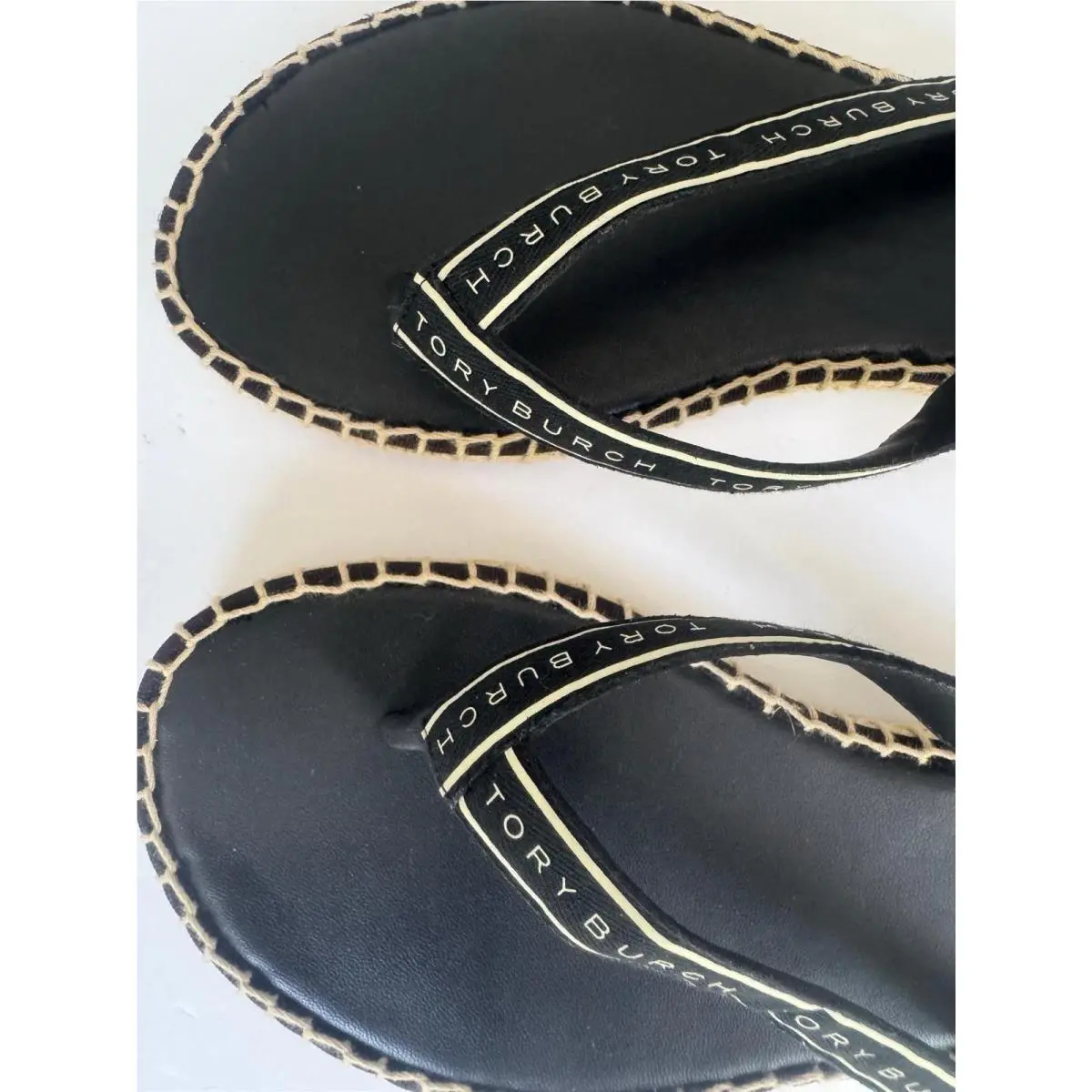 Tory Burch shoes - Thong - Thong - Black/ Tan 9
