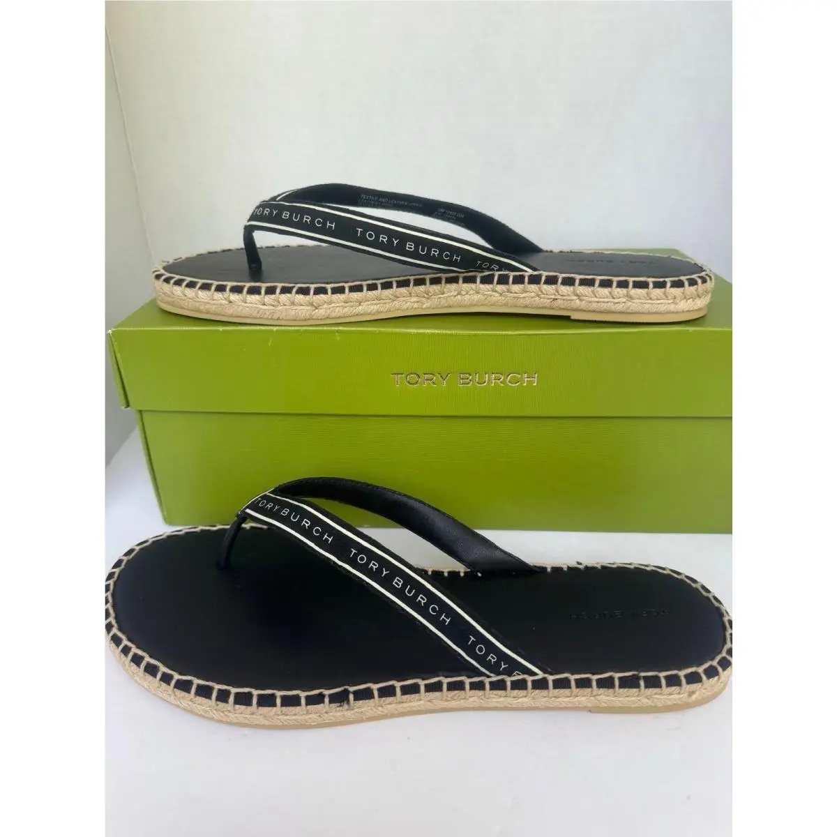 Tory Burch shoes - Thong - Thong - Black/ Tan 1