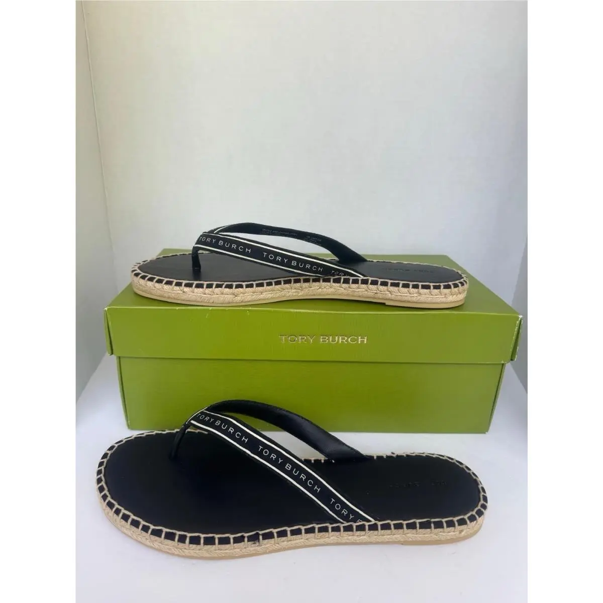 Tory Burch shoes - Thong - Thong - Black/ Tan 2