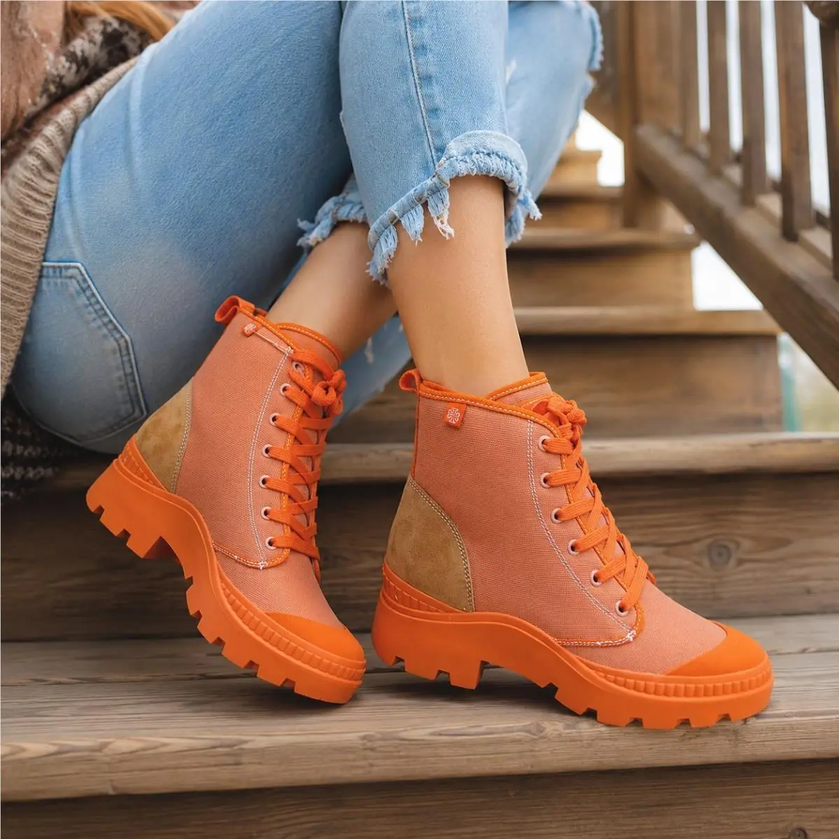 Tory Burch shoes - Tory Burch Camp - Camp - coral (UPC: 196133120804) 3