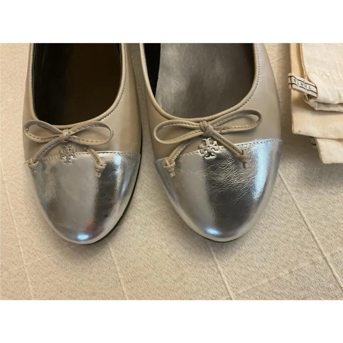 Tory Burch shoes - Oyster/silver 7