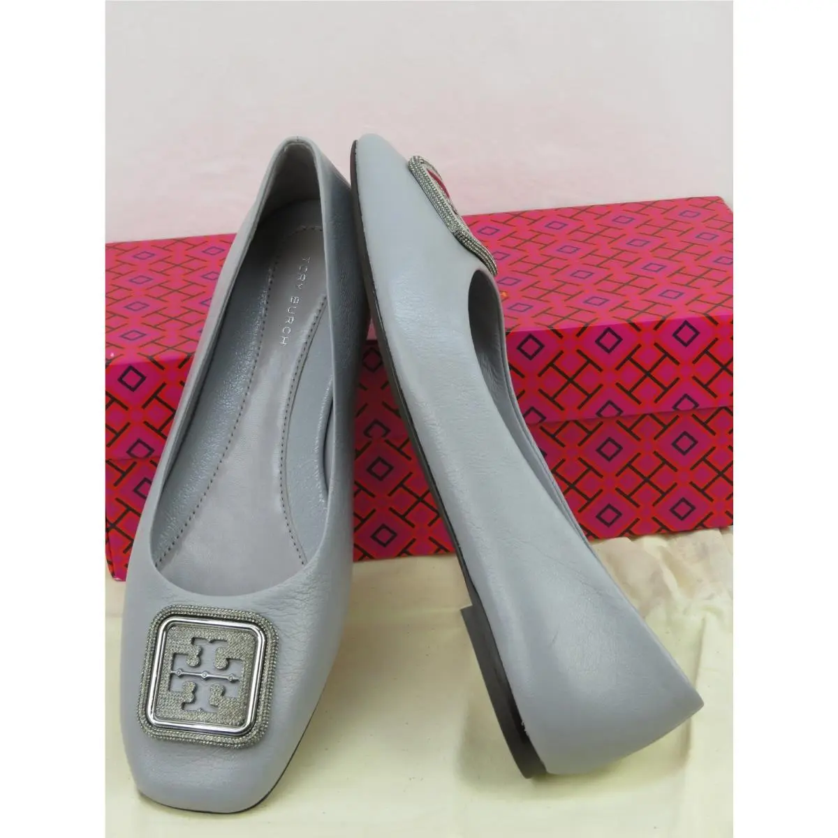 Tory Burch shoes - GEORGIA - GEORGIA - Gray (UPC: 196133873328) 7