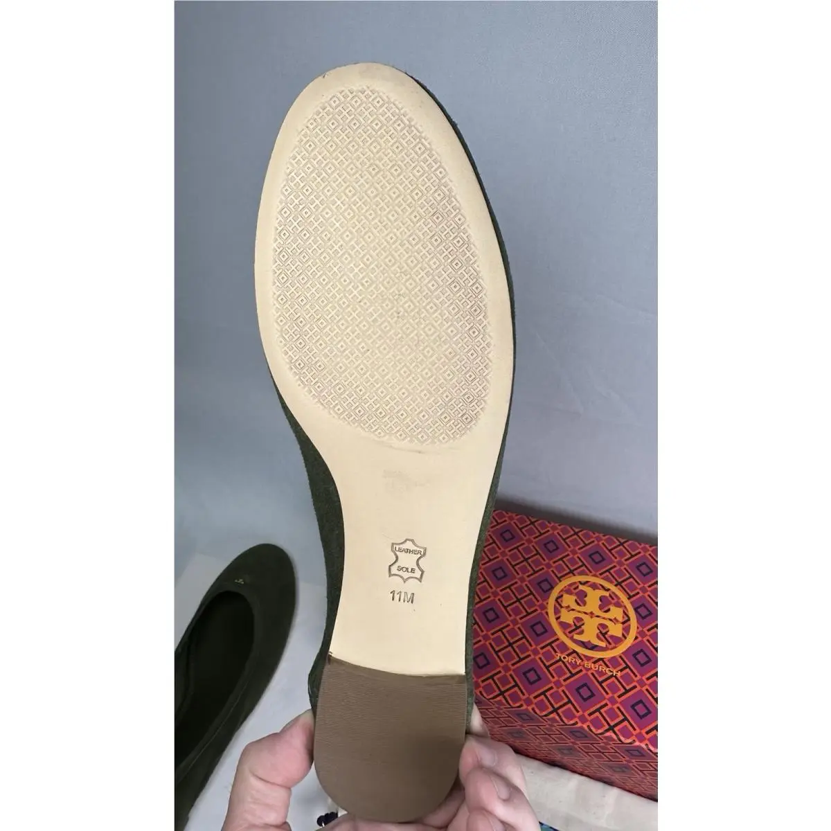 Tory Burch shoes - Tory Burch Therese Ballet Flat - 42928 - Green 2
