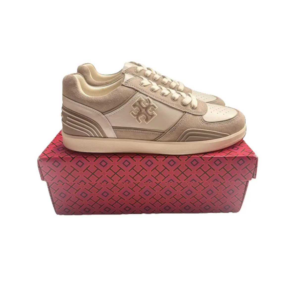 Tory Burch shoes - Tory Burch Clover Court - Clover Court - White (UPC: 196133873182) 0