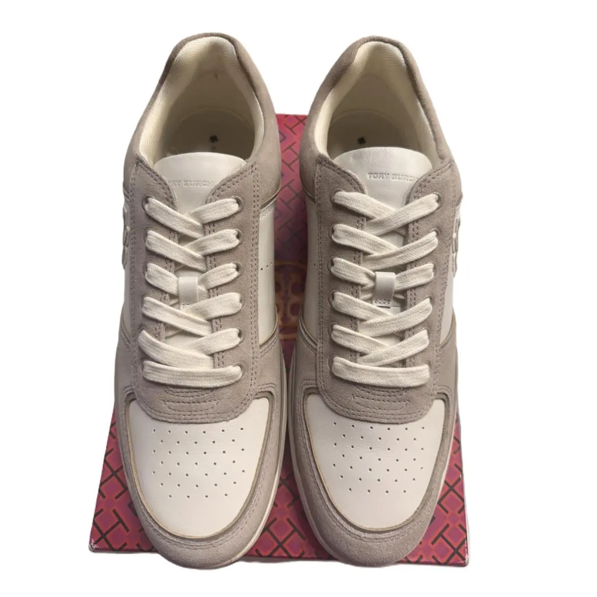 Tory Burch shoes - Tory Burch Clover Court - Clover Court - White (UPC: 196133873182) 3