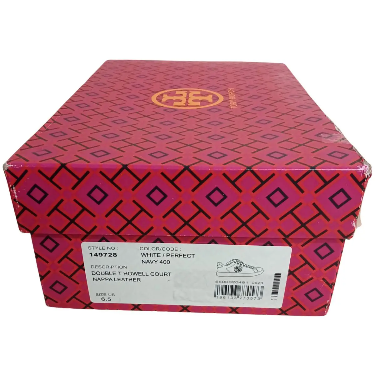 Tory Burch shoes - Tory Burch Logo - Logo - 149728-400 - White (UPC: 196133770573) 4